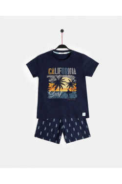 Pijama niño corto "CALIFORNIA"