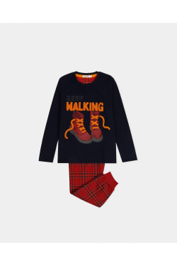 Pijama niño "KEEP WALKING"