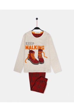 Pijama niña "KEEP WALKING"